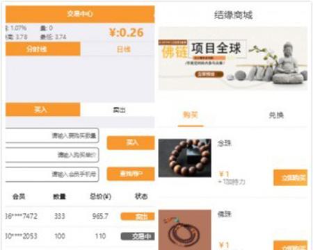 2020新版区块链/念佛挖矿资金盘/带商城/带曲线图/虚拟币源码可以封装APP